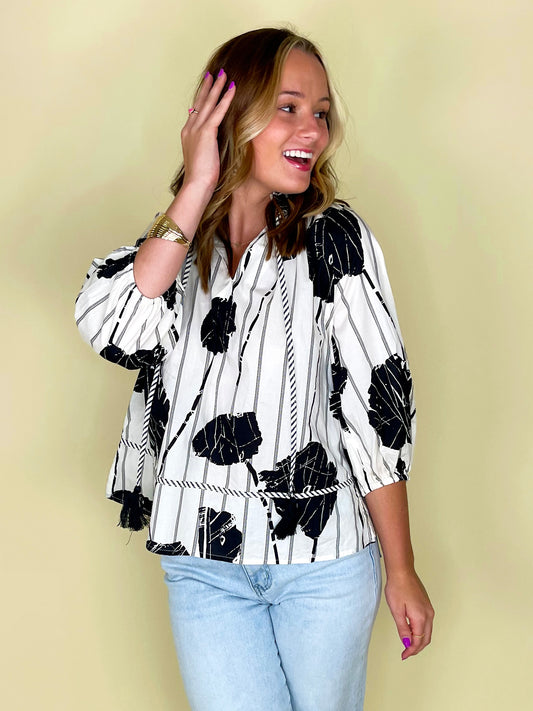 The Callie Top-Short Sleeves-Entro-The Village Shoppe, Women’s Fashion Boutique, Shop Online and In Store - Located in Muscle Shoals, AL.