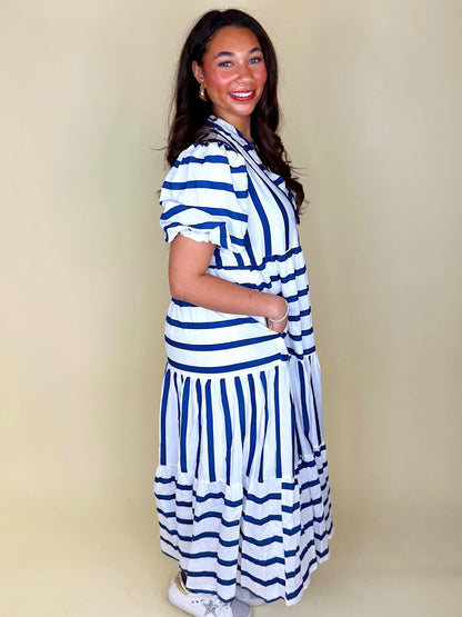 The Avery Midi Dress-Midi Dress-Entro-The Village Shoppe, Women’s Fashion Boutique, Shop Online and In Store - Located in Muscle Shoals, AL.