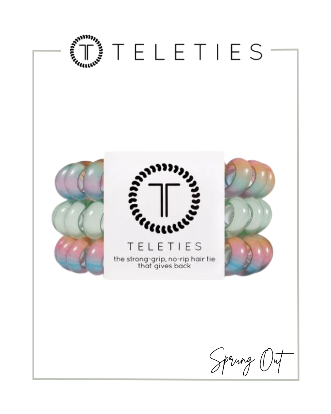 TELETIES Spiral Hair Coils-Hair Ties-TELETIES-The Village Shoppe, Women’s Fashion Boutique, Shop Online and In Store - Located in Muscle Shoals, AL.