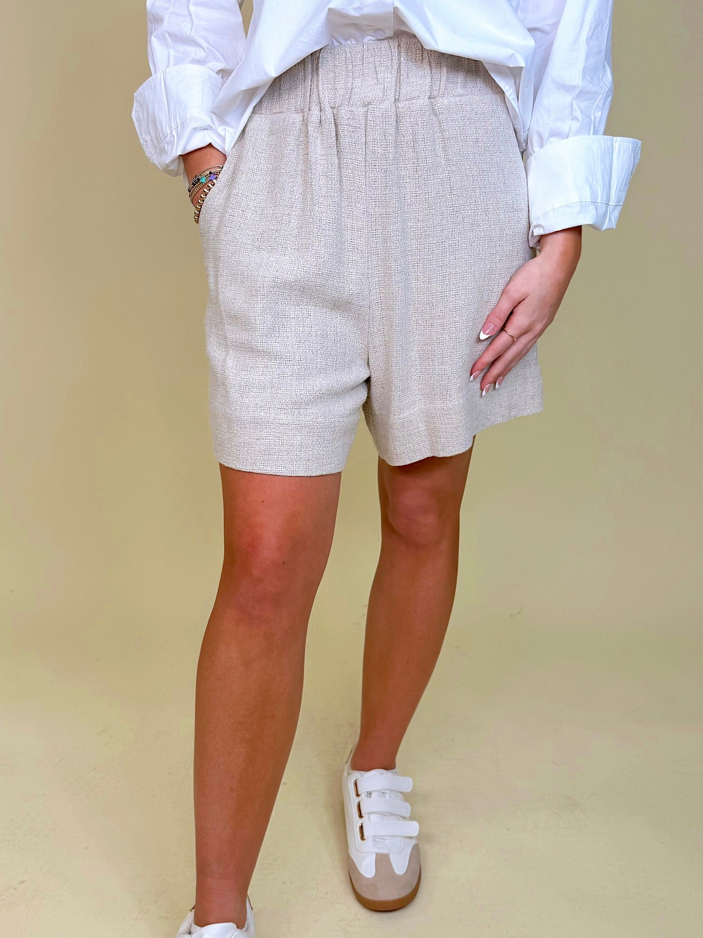 The Phoebe Linen Shorts | P. Cill-Shorts-Before You-The Village Shoppe, Women’s Fashion Boutique, Shop Online and In Store - Located in Muscle Shoals, AL.