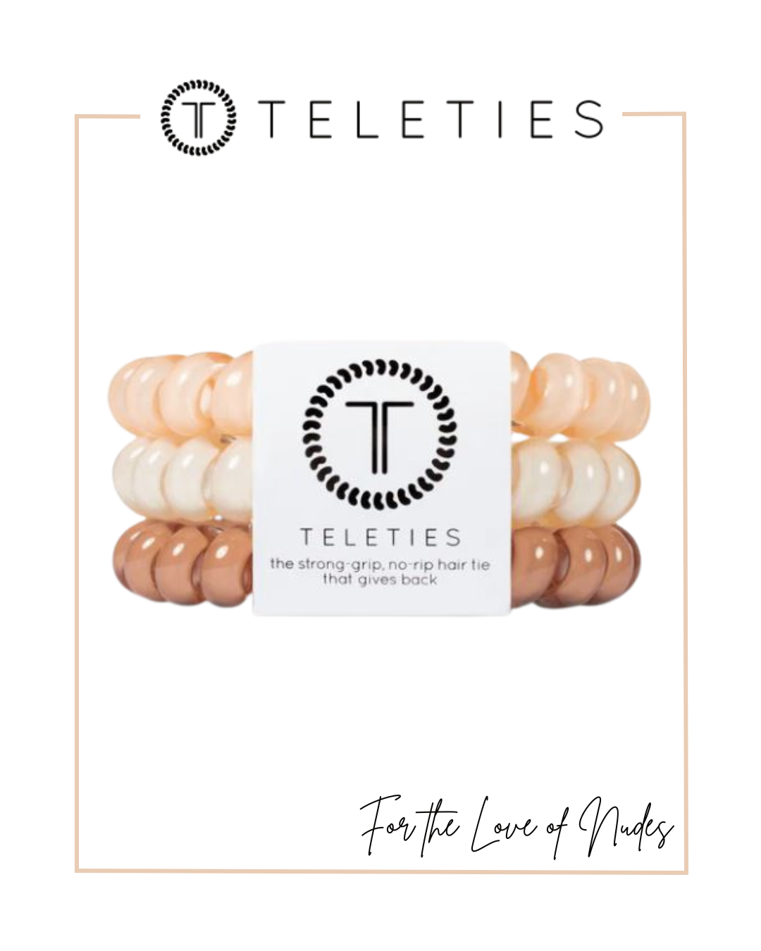 TELETIES Spiral Hair Coils-Hair Ties-TELETIES-The Village Shoppe, Women’s Fashion Boutique, Shop Online and In Store - Located in Muscle Shoals, AL.