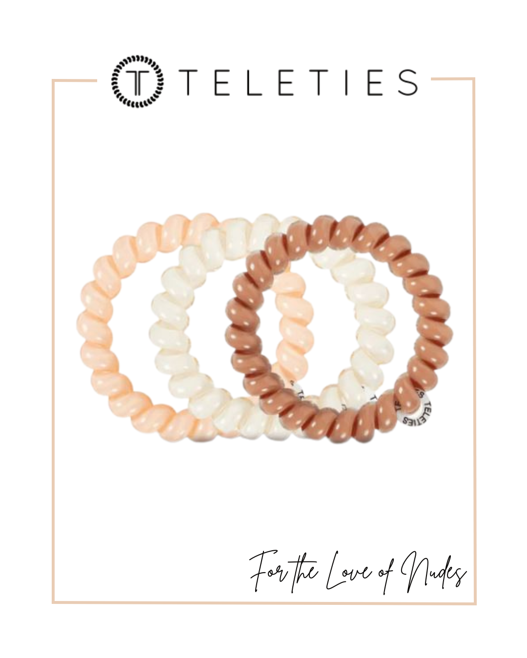 TELETIES Spiral Hair Coils-Hair Ties-TELETIES-The Village Shoppe, Women’s Fashion Boutique, Shop Online and In Store - Located in Muscle Shoals, AL.