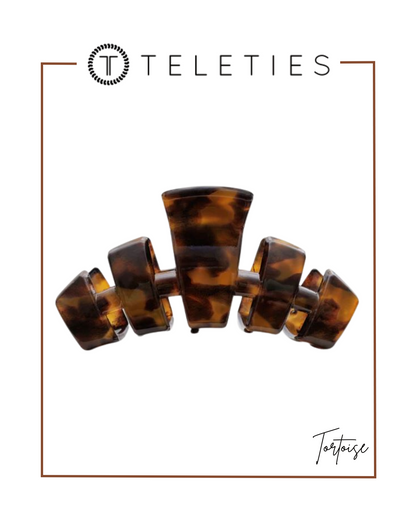 TELETIES Classic Hair Clip-Hair Clip-TELETIES-The Village Shoppe, Women’s Fashion Boutique, Shop Online and In Store - Located in Muscle Shoals, AL.