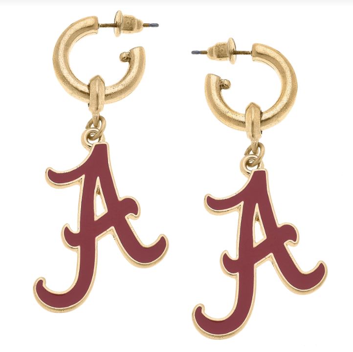 Tide or Die Hoops-Earrings-Canvas Style-The Village Shoppe, Women’s Fashion Boutique, Shop Online and In Store - Located in Muscle Shoals, AL.