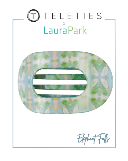 TELETIES x Laura Park Large Flat Round Hair Clip