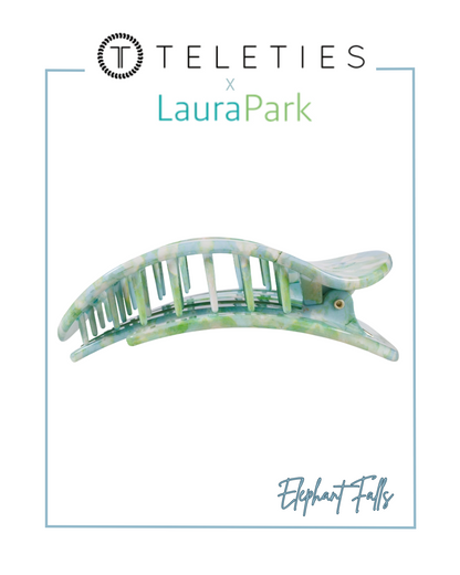 TELETIES x Laura Park Large Flat Round Hair Clip