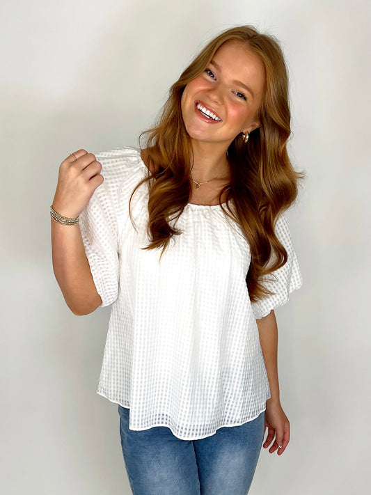 The Kalyn Blouse-Blouse-Anniewear-The Village Shoppe, Women’s Fashion Boutique, Shop Online and In Store - Located in Muscle Shoals, AL.