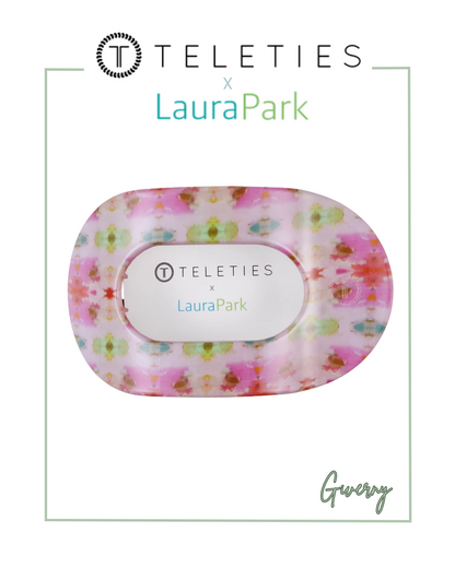 TELETIES x Laura Park Large Flat Round Hair Clip