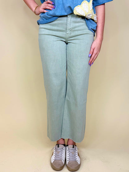 The Laurel Jeans-Wide Leg-Vervet-The Village Shoppe, Women’s Fashion Boutique, Shop Online and In Store - Located in Muscle Shoals, AL.