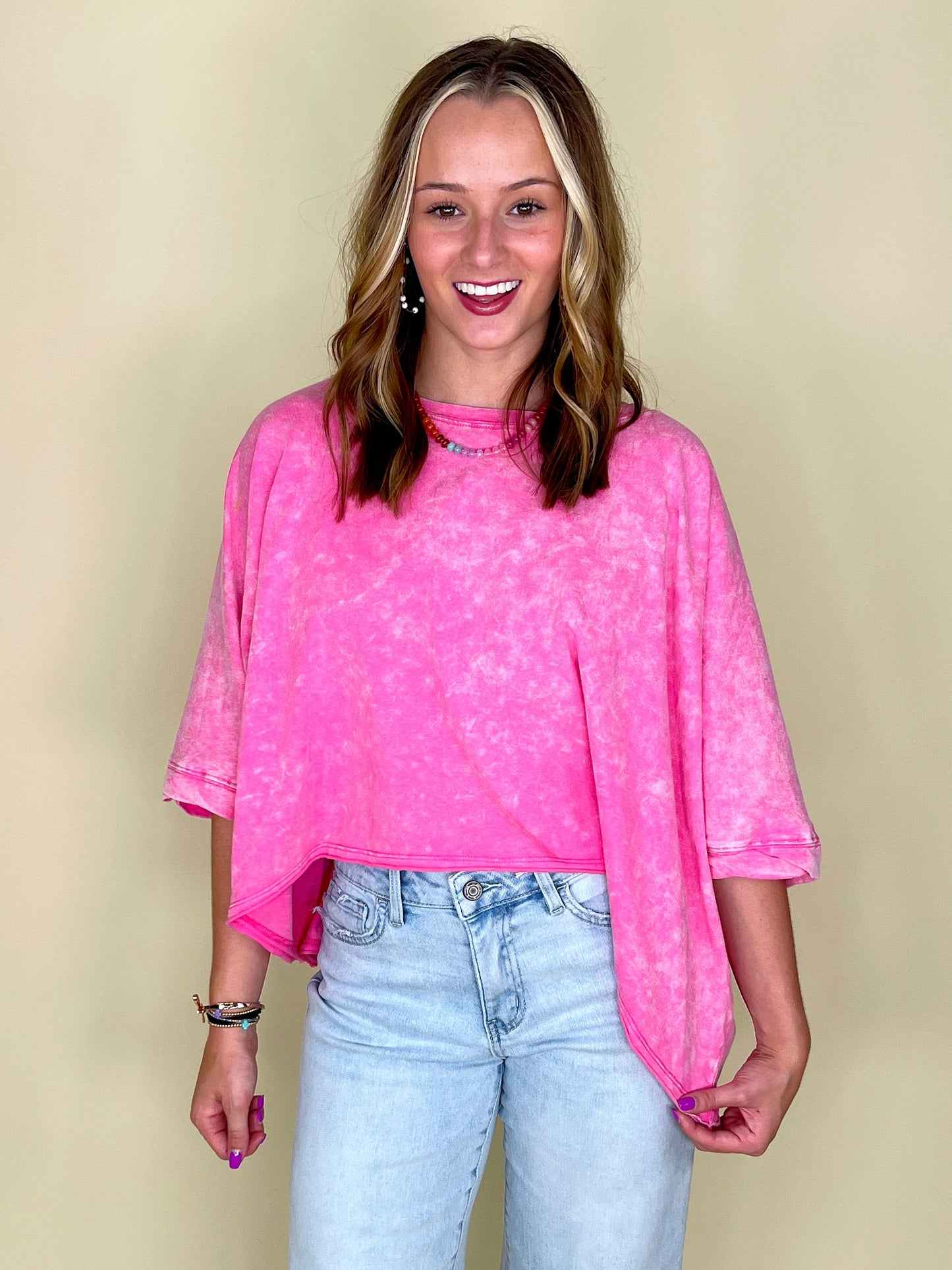 The Margaret Top-Short Sleeves-ee:some-The Village Shoppe, Women’s Fashion Boutique, Shop Online and In Store - Located in Muscle Shoals, AL.