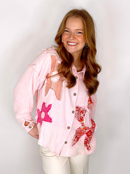 The Dawn Button Down-Long Sleeves-Oli & Hali-The Village Shoppe, Women’s Fashion Boutique, Shop Online and In Store - Located in Muscle Shoals, AL.