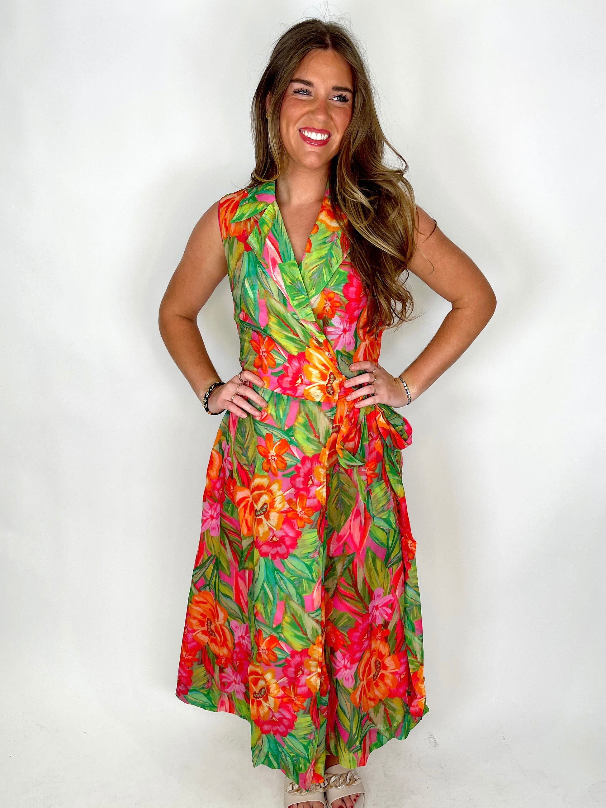 Palm Springs Midi Dress-Midi Dress-Flying Tomato-The Village Shoppe, Women’s Fashion Boutique, Shop Online and In Store - Located in Muscle Shoals, AL.