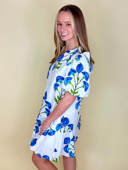 The Marie Dress-Mini Dress-Entro-The Village Shoppe, Women’s Fashion Boutique, Shop Online and In Store - Located in Muscle Shoals, AL.