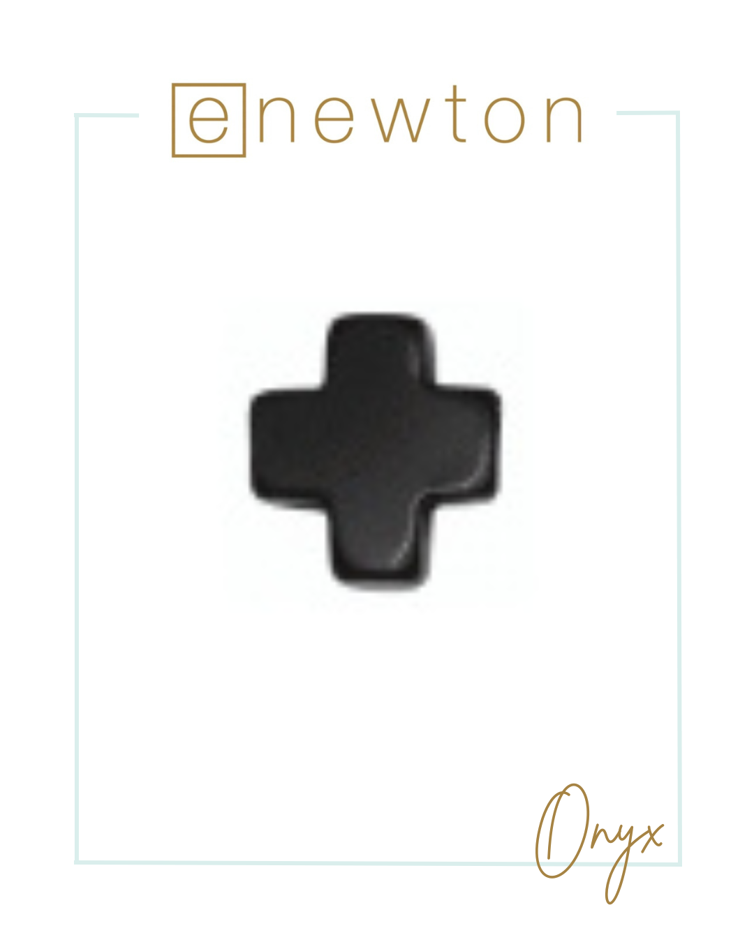 E Newton Signature Cross Small Gold Pattern 2mm Bead Bracelet-Bracelets-ENEWTON-The Village Shoppe, Women’s Fashion Boutique, Shop Online and In Store - Located in Muscle Shoals, AL.