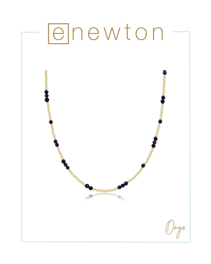 E Newton Hope Unwritten Gemstone 15" Choker-Necklaces-ENEWTON-The Village Shoppe, Women’s Fashion Boutique, Shop Online and In Store - Located in Muscle Shoals, AL.