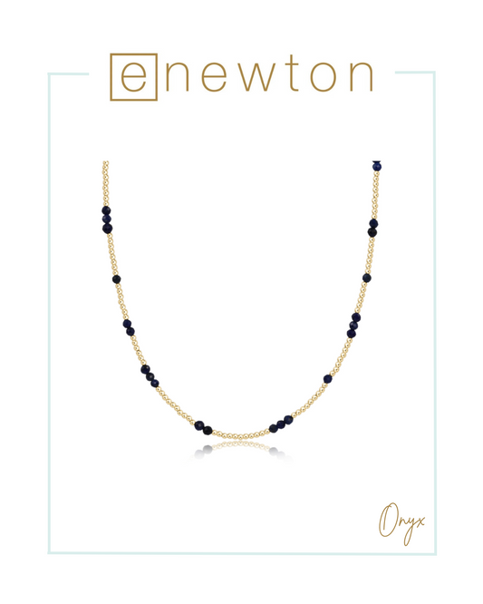 E Newton Hope Unwritten Gemstone 15" Choker-Necklaces-ENEWTON-The Village Shoppe, Women’s Fashion Boutique, Shop Online and In Store - Located in Muscle Shoals, AL.