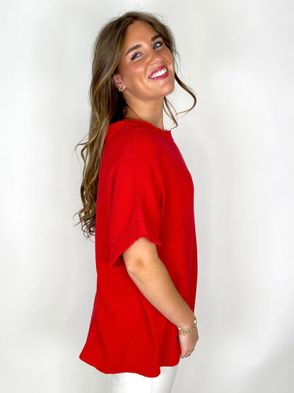 The Taylor Top-Short Sleeves-Before You-The Village Shoppe, Women’s Fashion Boutique, Shop Online and In Store - Located in Muscle Shoals, AL.