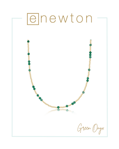 E Newton Hope Unwritten Gemstone 15" Choker-Necklaces-ENEWTON-The Village Shoppe, Women’s Fashion Boutique, Shop Online and In Store - Located in Muscle Shoals, AL.