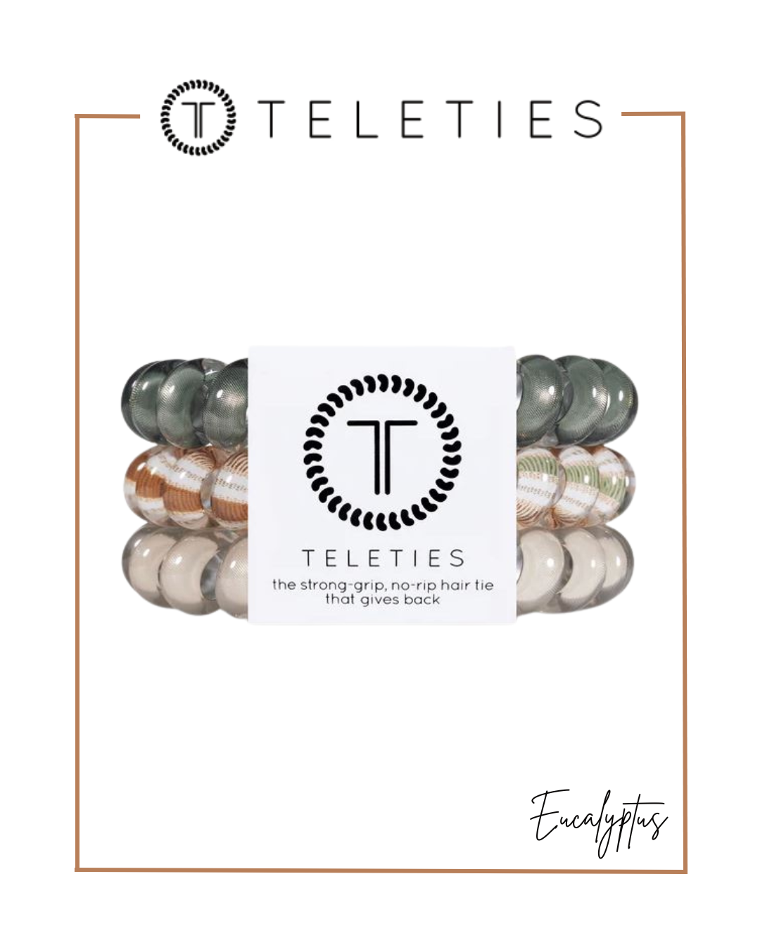 TELETIES Spiral Hair Coils-Hair Ties-TELETIES-The Village Shoppe, Women’s Fashion Boutique, Shop Online and In Store - Located in Muscle Shoals, AL.