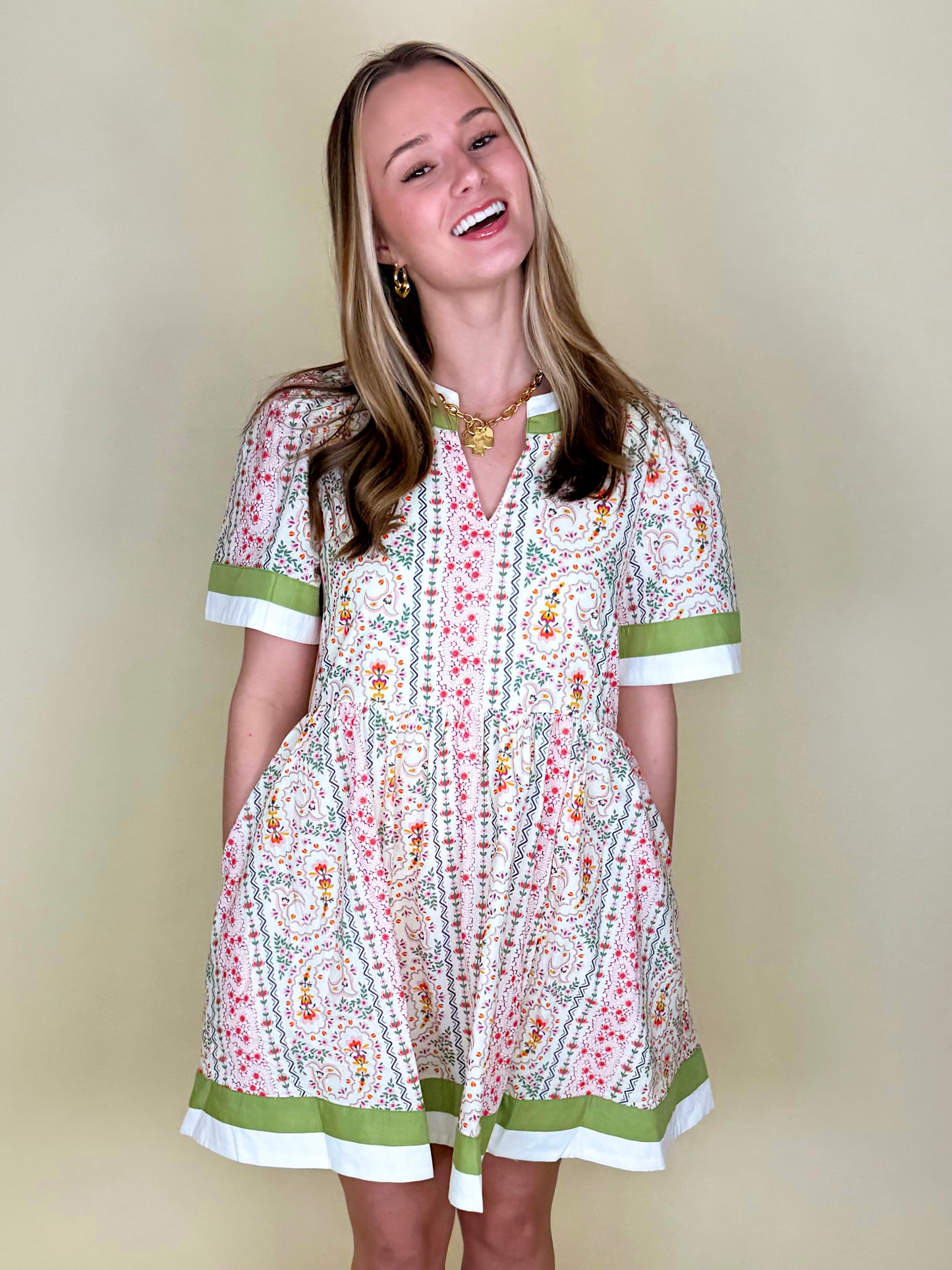 The Harper Dress-Mini Dress-Entro-The Village Shoppe, Women’s Fashion Boutique, Shop Online and In Store - Located in Muscle Shoals, AL.