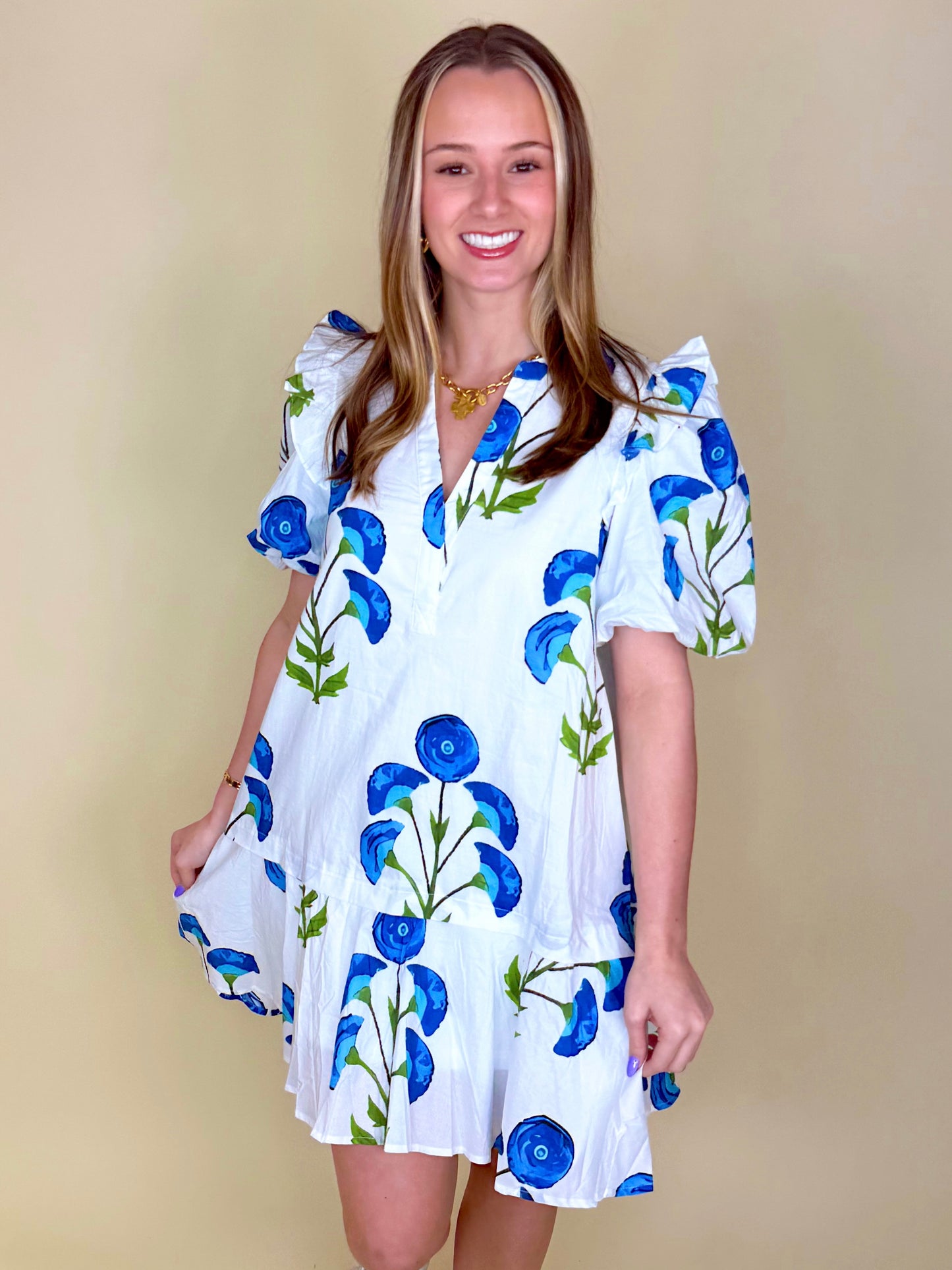 The Marie Dress-Mini Dress-Entro-The Village Shoppe, Women’s Fashion Boutique, Shop Online and In Store - Located in Muscle Shoals, AL.