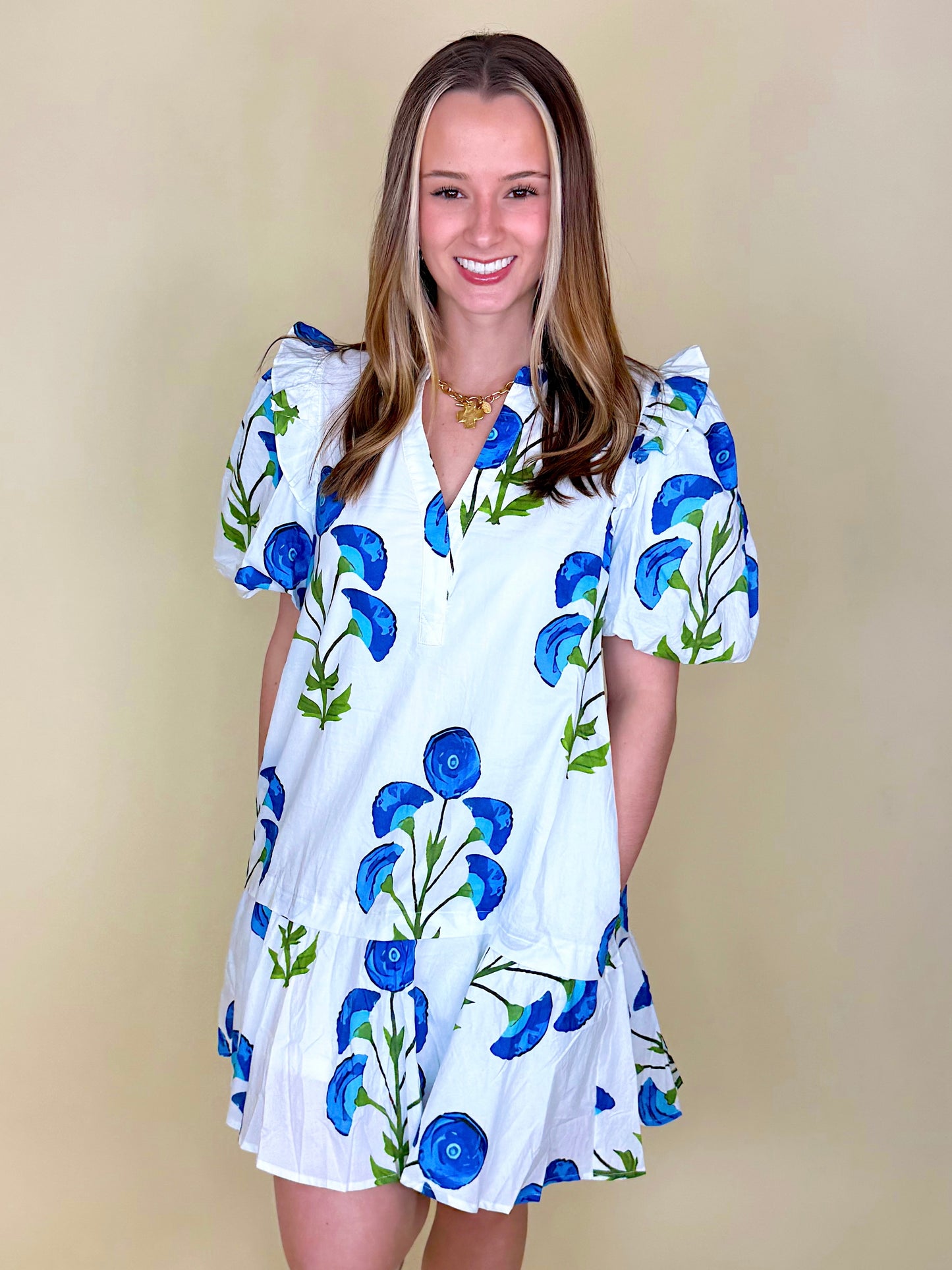 The Marie Dress-Mini Dress-Entro-The Village Shoppe, Women’s Fashion Boutique, Shop Online and In Store - Located in Muscle Shoals, AL.