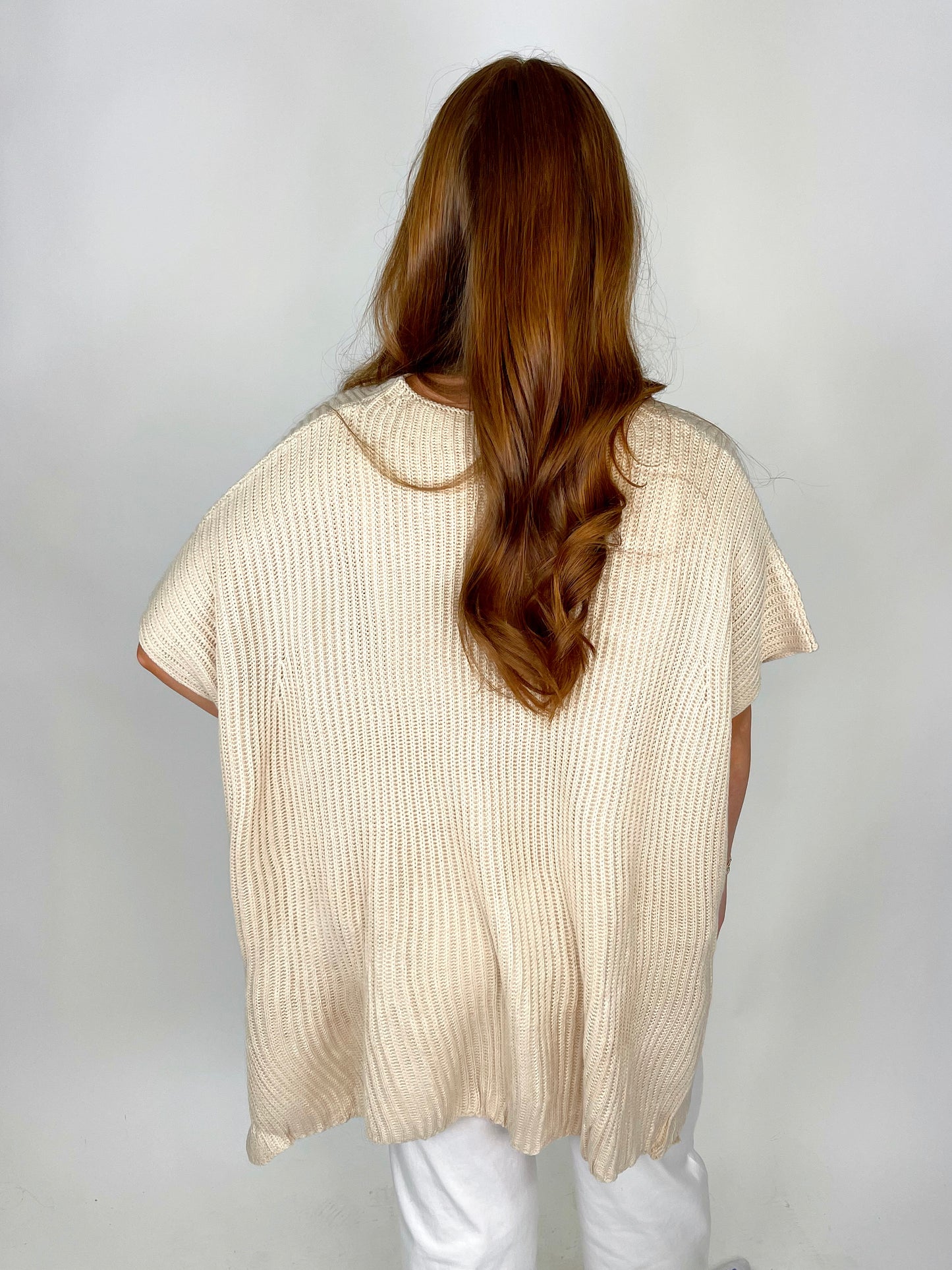 The Judith Summer Sweater-Poncho-Cloud Ten-The Village Shoppe, Women’s Fashion Boutique, Shop Online and In Store - Located in Muscle Shoals, AL.