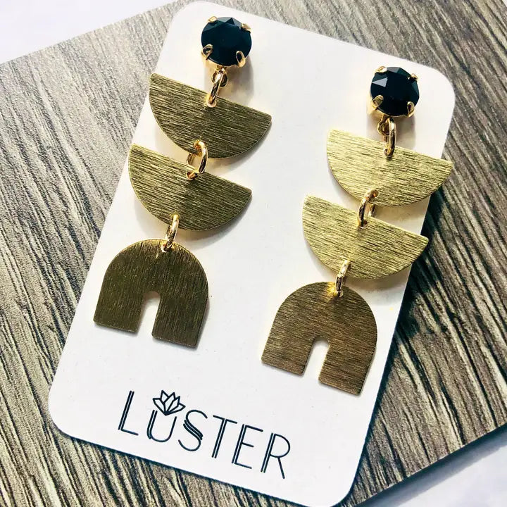 Good as Gold Earrings-Earrings-Luster-The Village Shoppe, Women’s Fashion Boutique, Shop Online and In Store - Located in Muscle Shoals, AL.