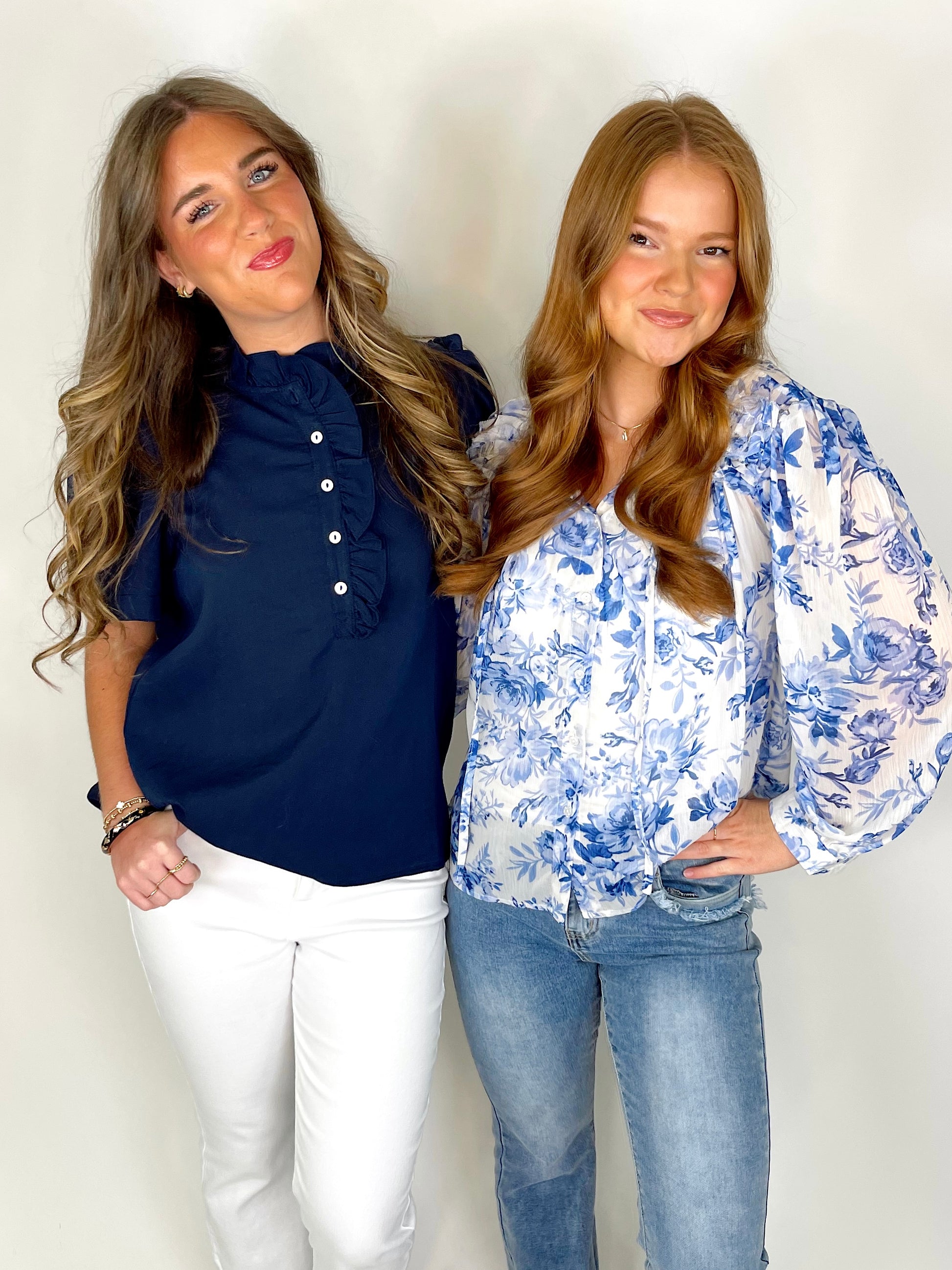 The Delilah Blouse-Long Sleeves-Sundayup-The Village Shoppe, Women’s Fashion Boutique, Shop Online and In Store - Located in Muscle Shoals, AL.