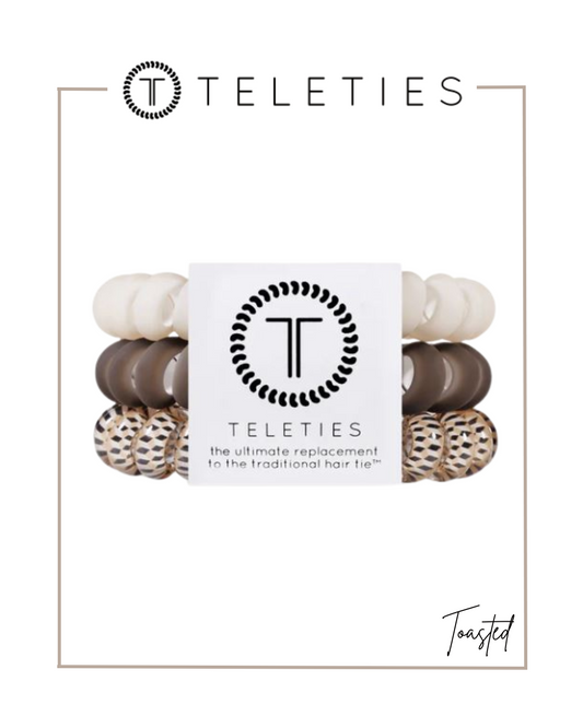 TELETIES Spiral Hair Coils-Hair Ties-TELETIES-The Village Shoppe, Women’s Fashion Boutique, Shop Online and In Store - Located in Muscle Shoals, AL.