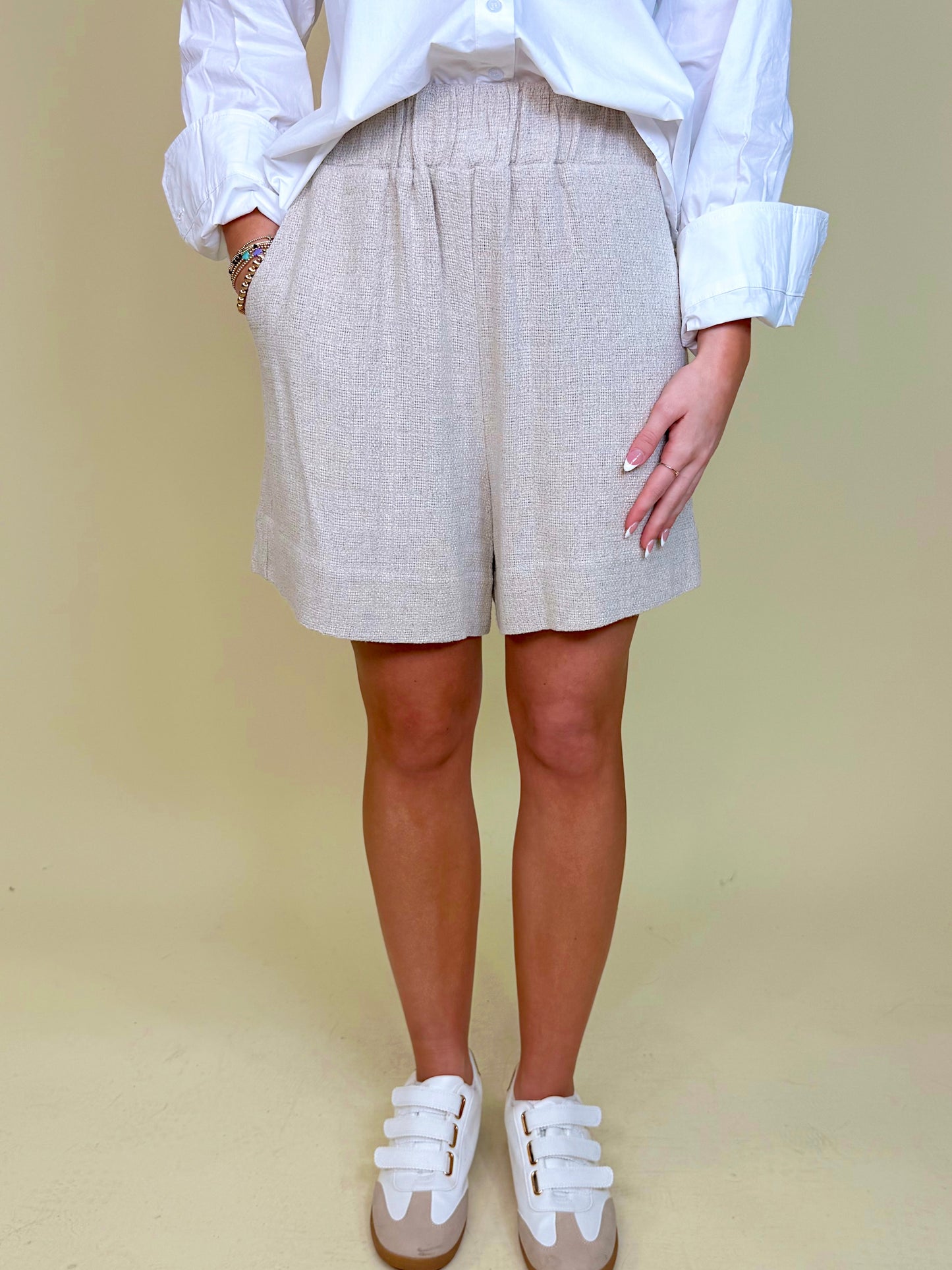 The Phoebe Linen Shorts | P. Cill-Shorts-Before You-The Village Shoppe, Women’s Fashion Boutique, Shop Online and In Store - Located in Muscle Shoals, AL.