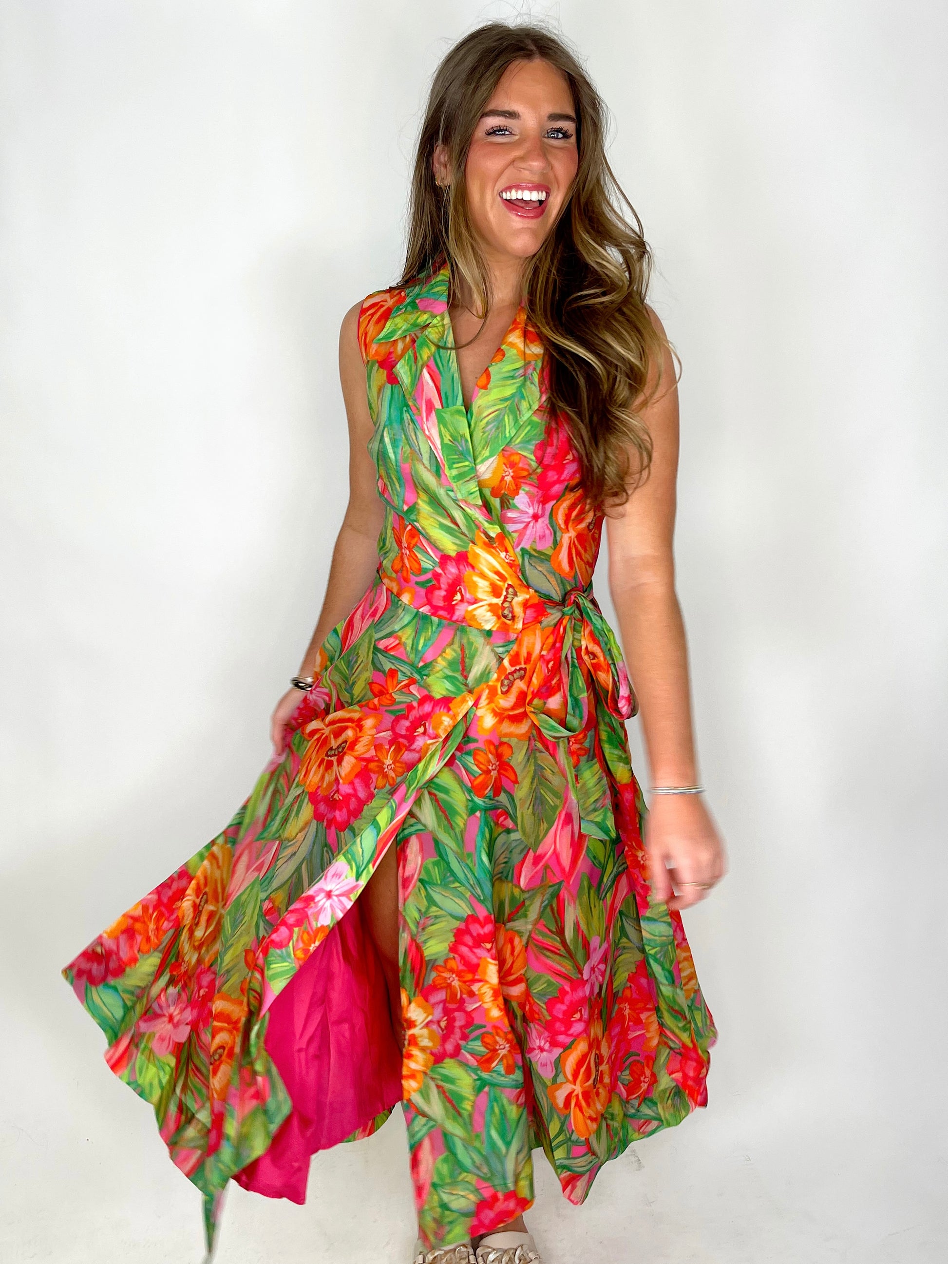 Palm Springs Midi Dress-Midi Dress-Flying Tomato-The Village Shoppe, Women’s Fashion Boutique, Shop Online and In Store - Located in Muscle Shoals, AL.