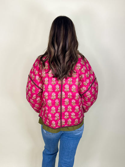 The Quinn Quilted Jacket-Jackets-THML-The Village Shoppe, Women’s Fashion Boutique, Shop Online and In Store - Located in Muscle Shoals, AL.