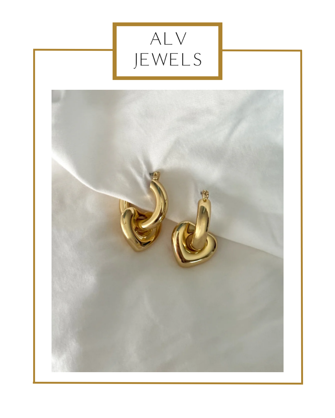 Heart Bubble Hoops | ALV Jewels-Earrings-ALV Jewels-The Village Shoppe, Women’s Fashion Boutique, Shop Online and In Store - Located in Muscle Shoals, AL.