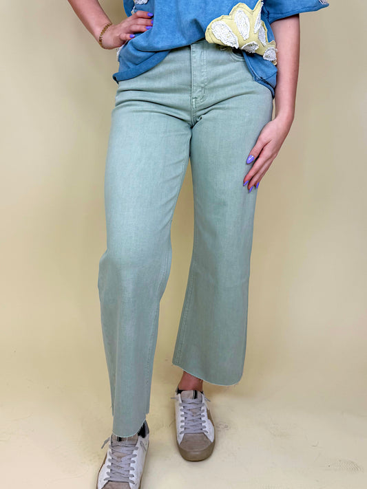 The Laurel Jeans-Wide Leg-Vervet-The Village Shoppe, Women’s Fashion Boutique, Shop Online and In Store - Located in Muscle Shoals, AL.