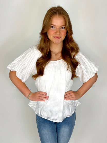 The Kalyn Blouse-Blouse-Anniewear-The Village Shoppe, Women’s Fashion Boutique, Shop Online and In Store - Located in Muscle Shoals, AL.