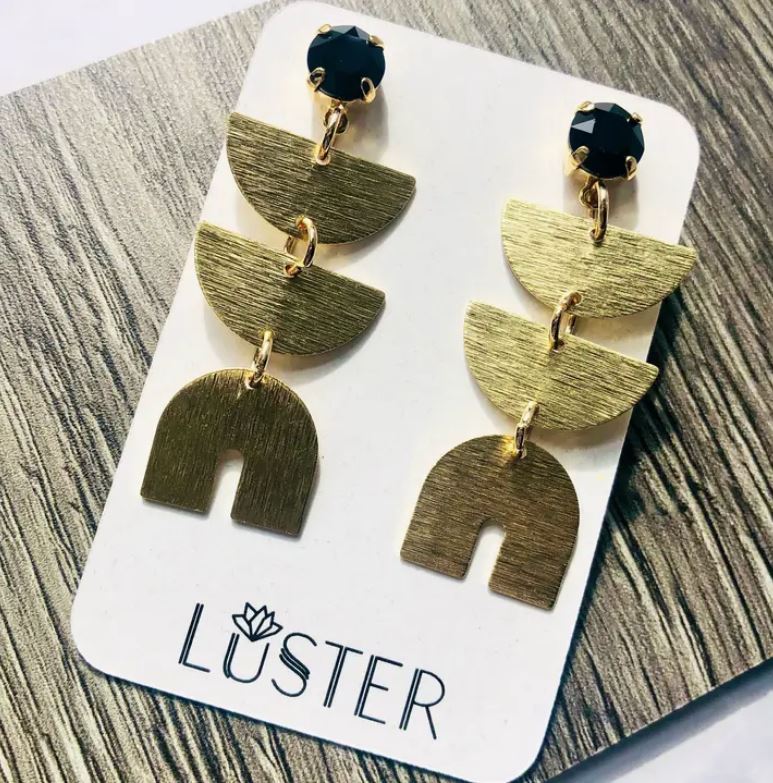Gold Rush Earrings-Earrings-Luster-The Village Shoppe, Women’s Fashion Boutique, Shop Online and In Store - Located in Muscle Shoals, AL.