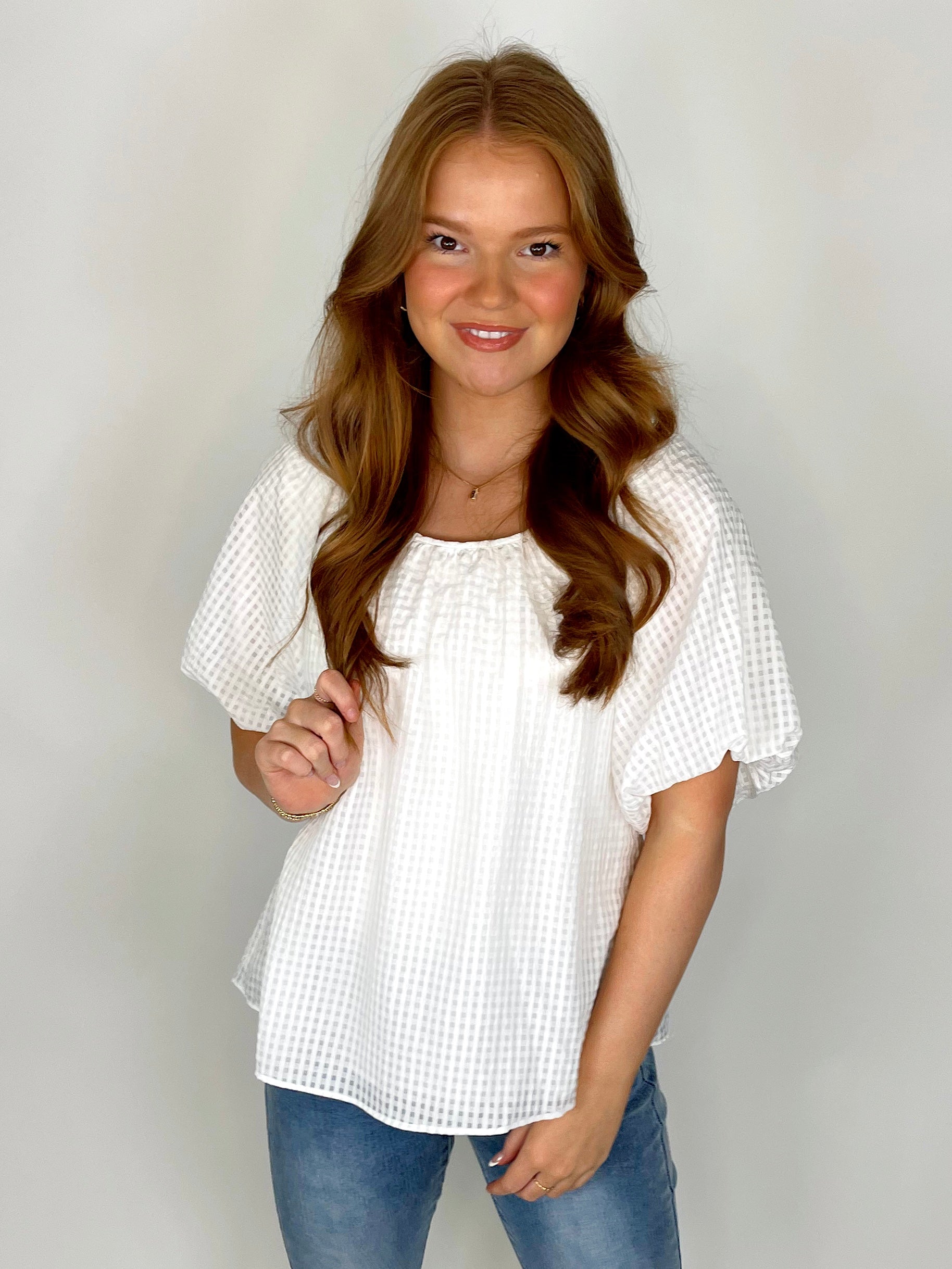 The Kalyn Blouse-Blouse-Anniewear-The Village Shoppe, Women’s Fashion Boutique, Shop Online and In Store - Located in Muscle Shoals, AL.