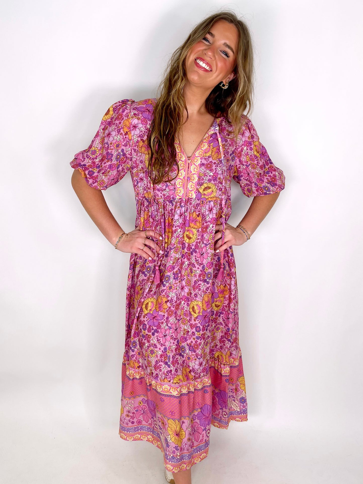 The Sadie Maxi Dress-Maxi Dress-Umgee-The Village Shoppe, Women’s Fashion Boutique, Shop Online and In Store - Located in Muscle Shoals, AL.