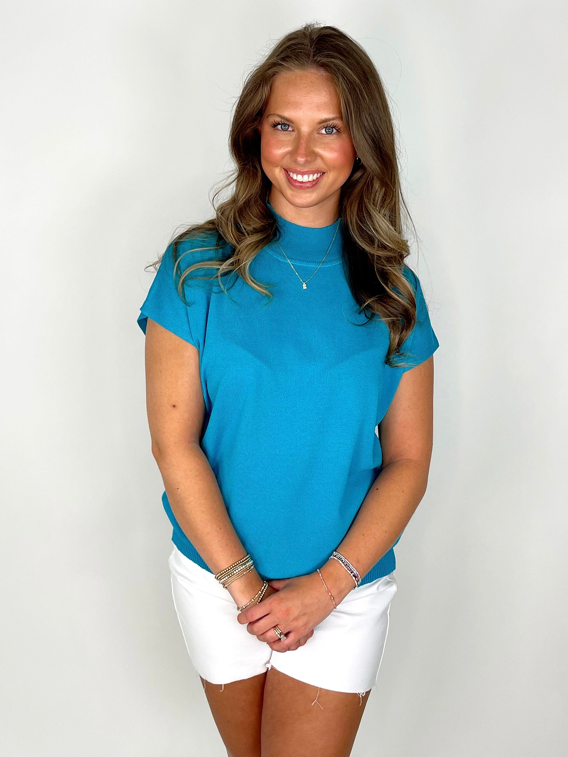 The Victoria Top-Short Sleeves-Anniewear-The Village Shoppe, Women’s Fashion Boutique, Shop Online and In Store - Located in Muscle Shoals, AL.