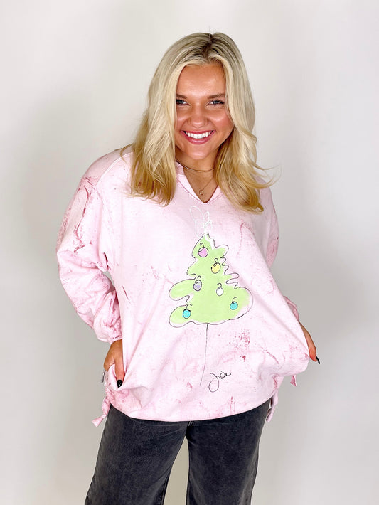 Feeling Festive Sweatshirt-Sweatshirt-Kunky's-The Village Shoppe, Women’s Fashion Boutique, Shop Online and In Store - Located in Muscle Shoals, AL.