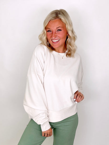 The Julie Pullover-Long Sleeves-Miou Muse-The Village Shoppe, Women’s Fashion Boutique, Shop Online and In Store - Located in Muscle Shoals, AL.