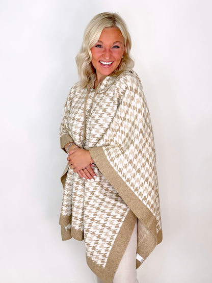 The Kasey Poncho-Poncho-Coco + Carmen-The Village Shoppe, Women’s Fashion Boutique, Shop Online and In Store - Located in Muscle Shoals, AL.