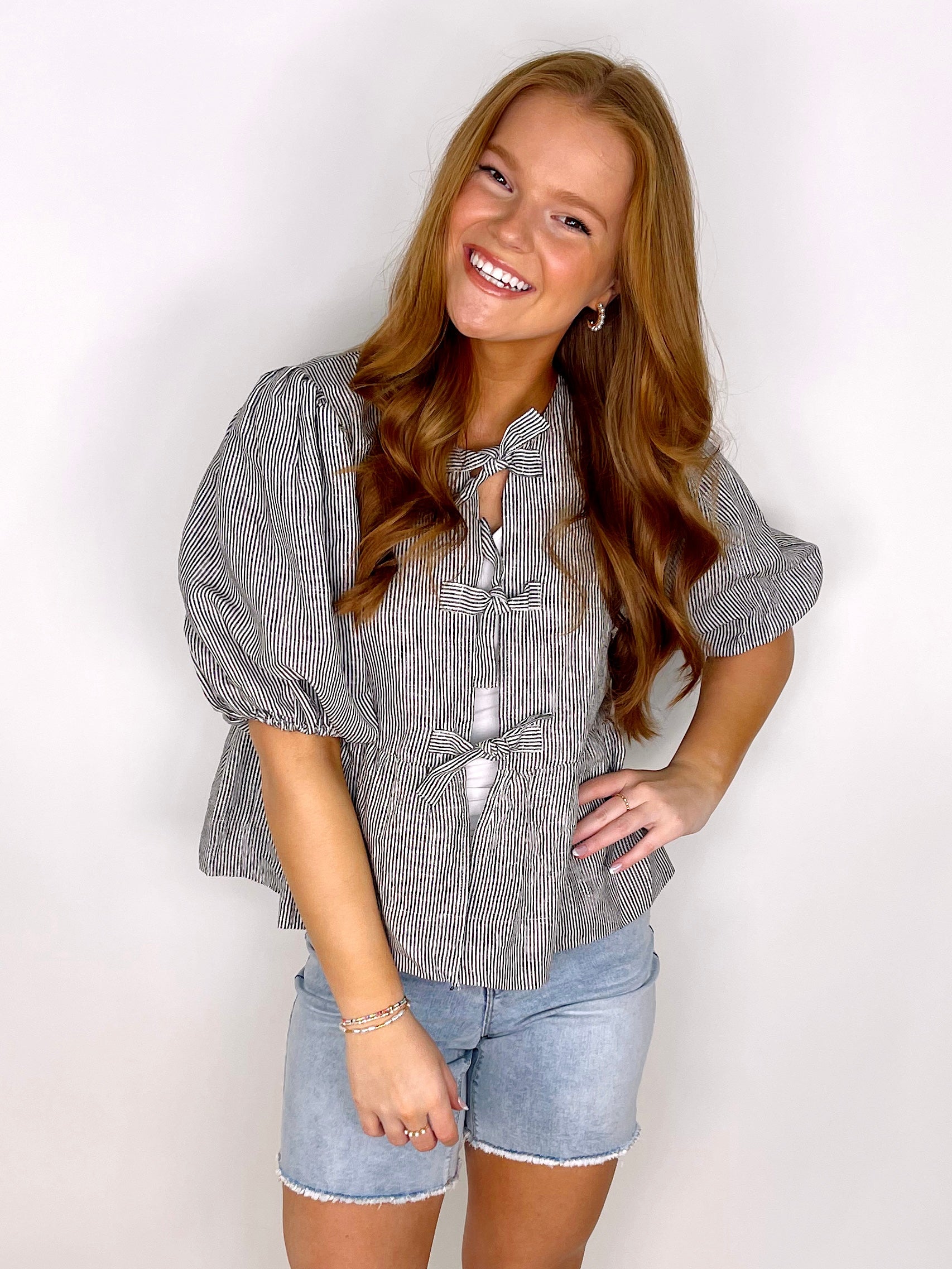 The August Top-Blouse-Olivaceous-The Village Shoppe, Women’s Fashion Boutique, Shop Online and In Store - Located in Muscle Shoals, AL.