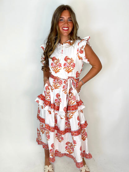 The Daphne Midi Dress | Victoria Dunn-Midi Dress-Victoria Dunn-The Village Shoppe, Women’s Fashion Boutique, Shop Online and In Store - Located in Muscle Shoals, AL.