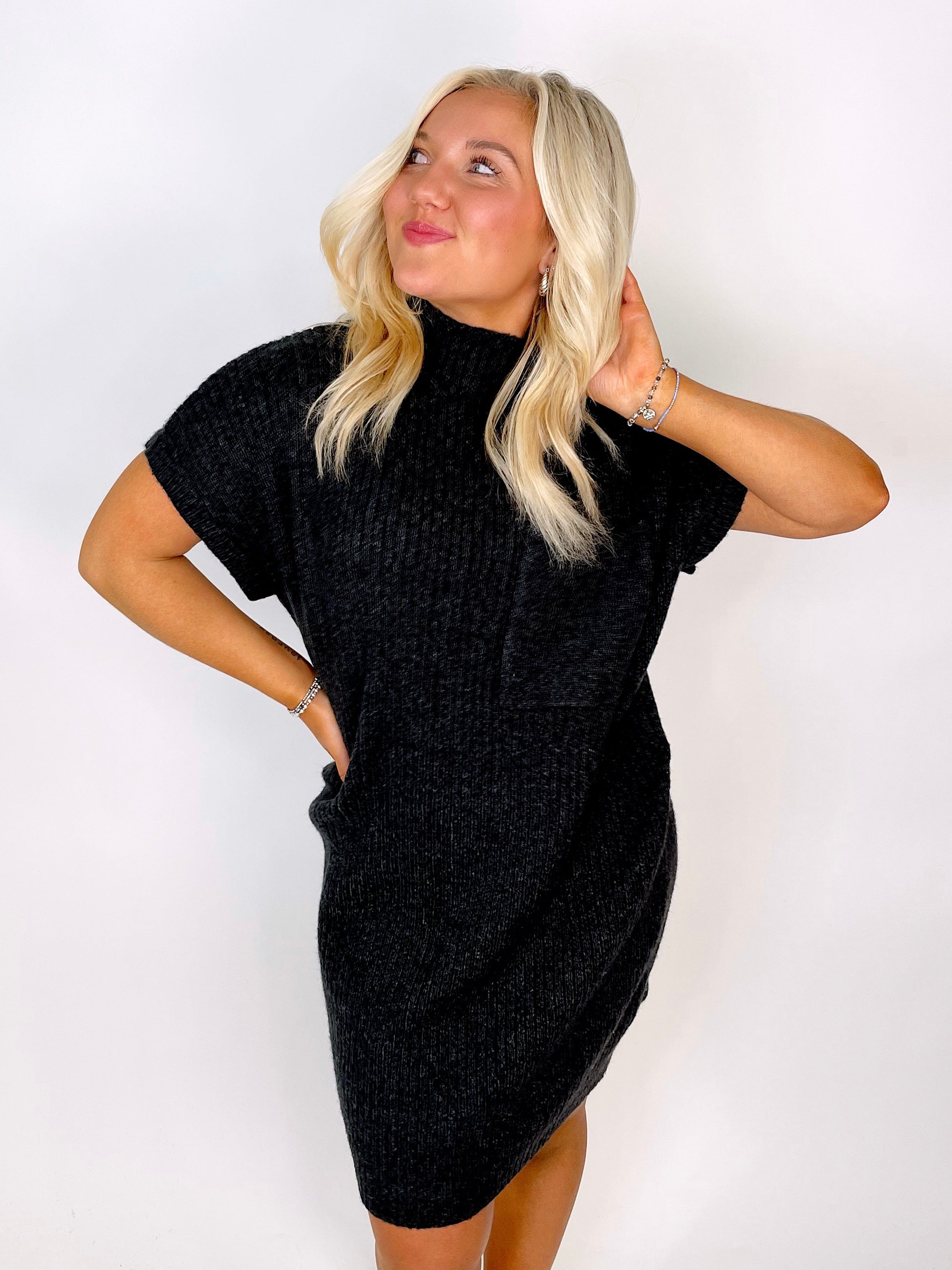 The Chloe Sweater Dress-Mini Dress-Entro-The Village Shoppe, Women’s Fashion Boutique, Shop Online and In Store - Located in Muscle Shoals, AL.