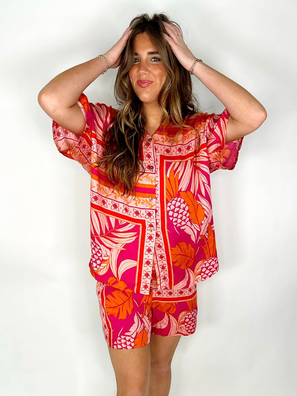 California Dreamin' Short Set-Matching Set-Olivaceous-The Village Shoppe, Women’s Fashion Boutique, Shop Online and In Store - Located in Muscle Shoals, AL.