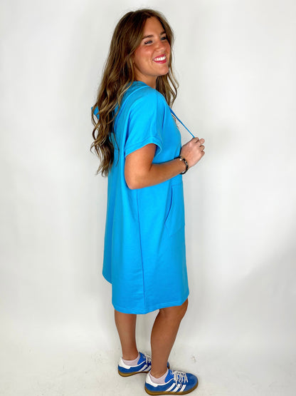 The Kay Hoodie Dress-Mini Dress-Anniewear-The Village Shoppe, Women’s Fashion Boutique, Shop Online and In Store - Located in Muscle Shoals, AL.