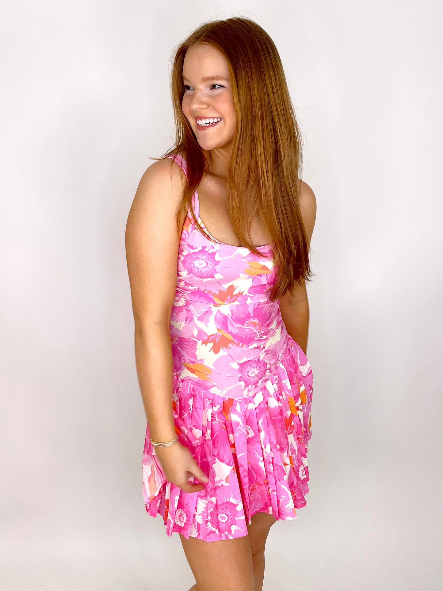 Tropic Like It's Hot Dress-Athletic Dress-Peach Love California-The Village Shoppe, Women’s Fashion Boutique, Shop Online and In Store - Located in Muscle Shoals, AL.