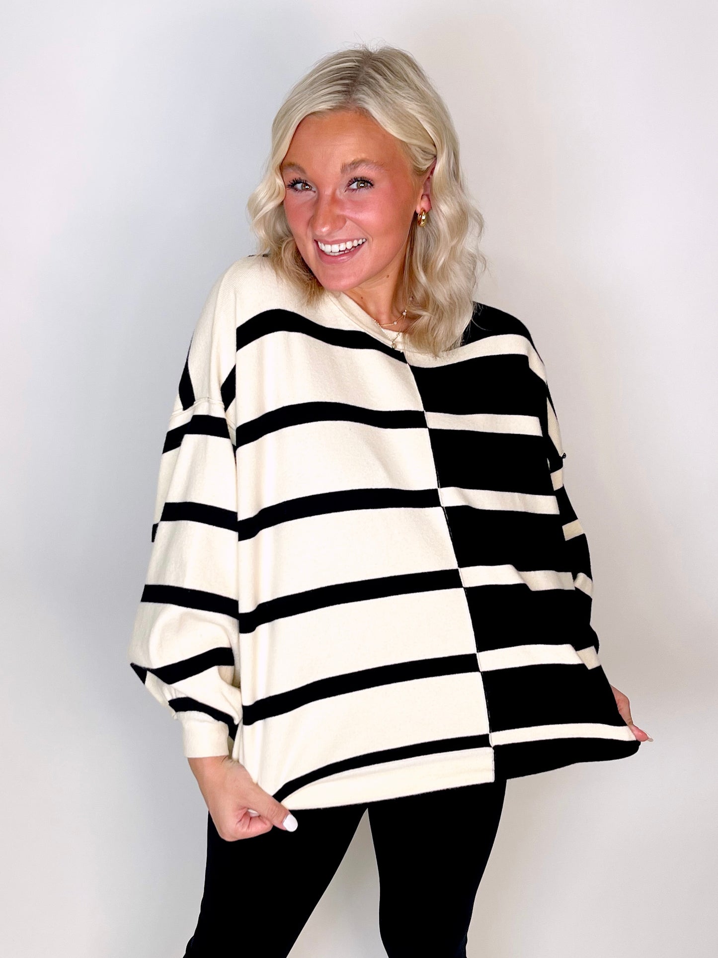 The Sydney Sweater-Sweaters-Miou Muse-The Village Shoppe, Women’s Fashion Boutique, Shop Online and In Store - Located in Muscle Shoals, AL.